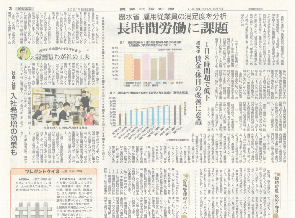 新聞
農業共済新聞
早和果樹園